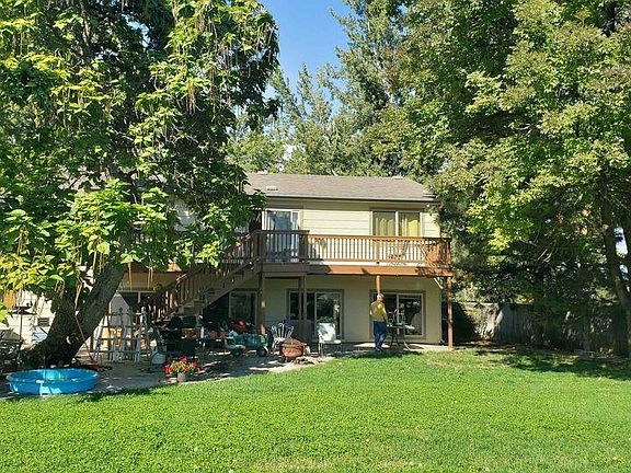 Back yard looking towards the house