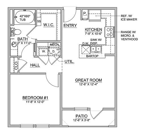 Floor plan A1