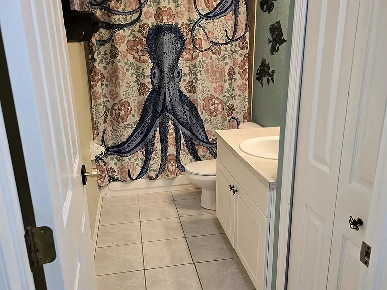 Hall bath