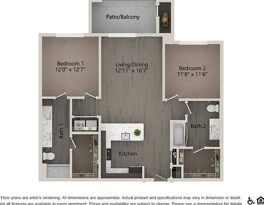 2 Bedroom 2 Bathroom 2V 2 Bedroom 2 Bathroom 2V