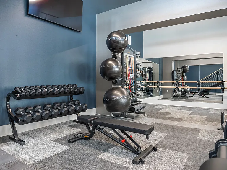 Two-Story Fitness Center