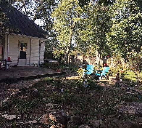 Garden and Back Deck