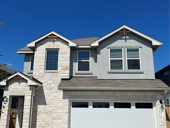 This is the front view of the house