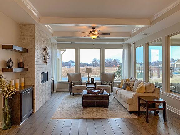 Open, light filled living space