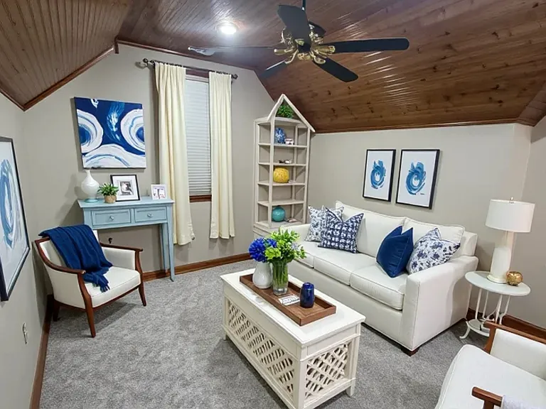 Apt 1C - living room area