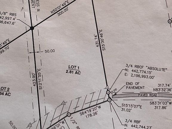 2nd image of 0 Walker Rd Lot 1