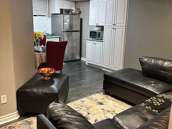 Private Living Area & Kitchen