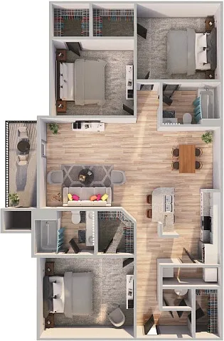 Floor plan C1