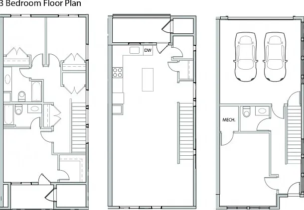 3 Bedroom 3 Bedroom