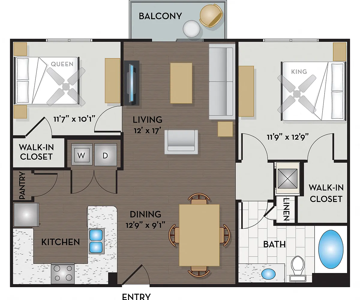 Floor plan 21F1