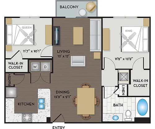 Floor plan 21F1