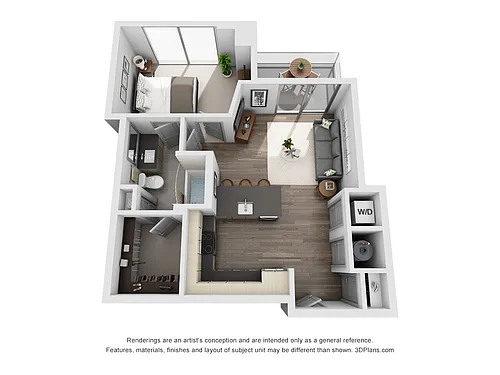 Floor plan 1B