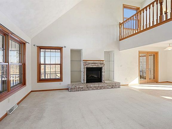 Living Room Fire Place.