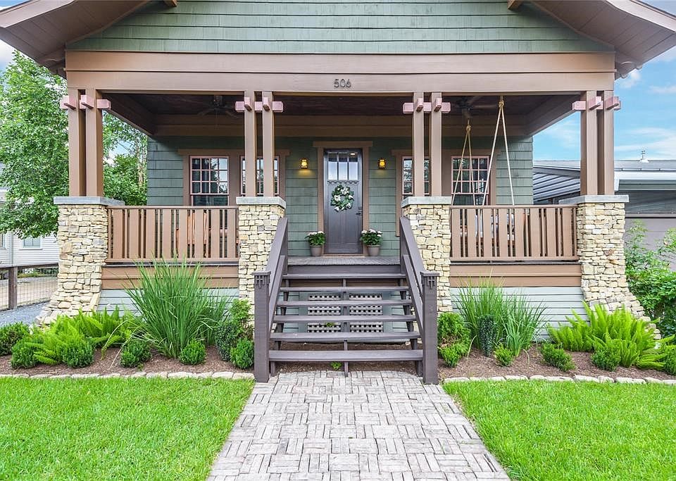 Gorgeous 3 bed 2 bath home in Brooke Smith.  No detail was overlooked in this one of a kind bungalow.  Home features a gated driveway, screened in porch, and a 2 car  attached car port.