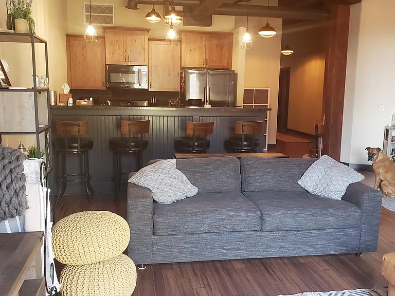 Apartment 701 Living Area