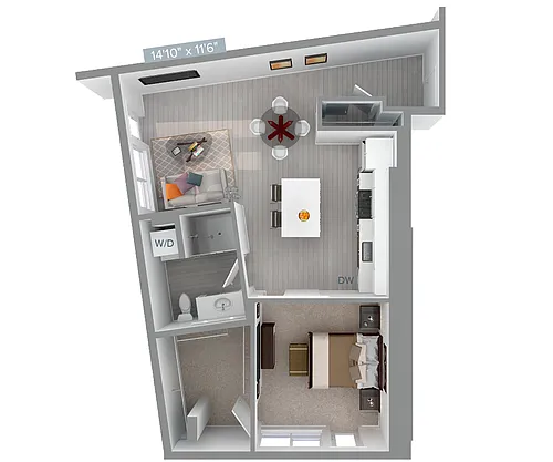 Floor plan A10