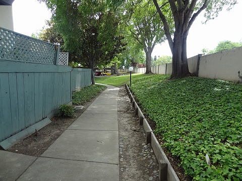 Sidewalk in front