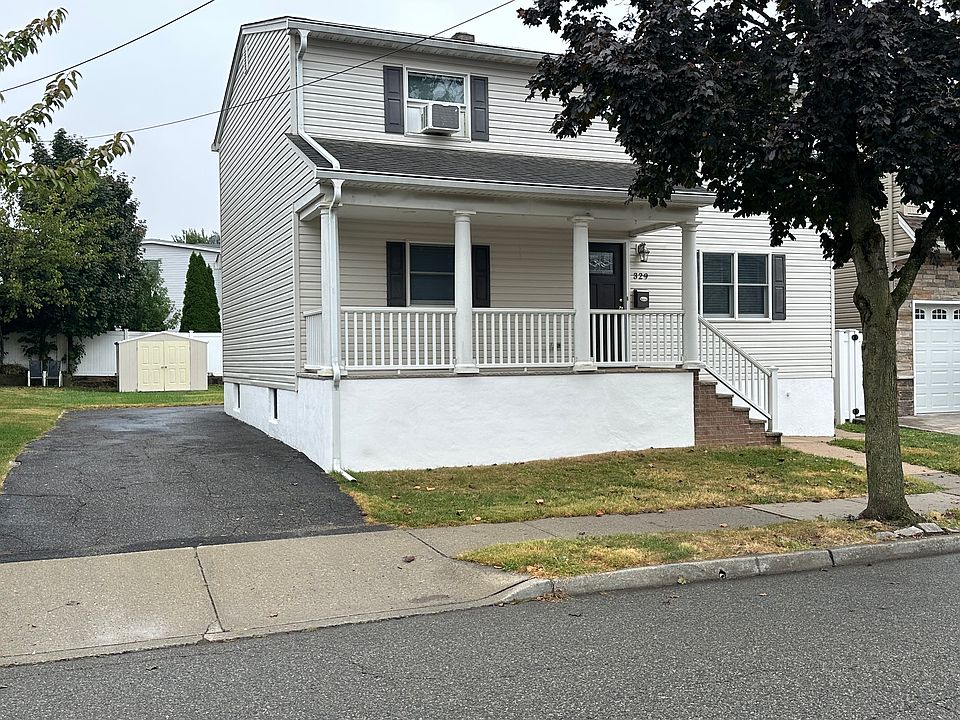Covered front porch
