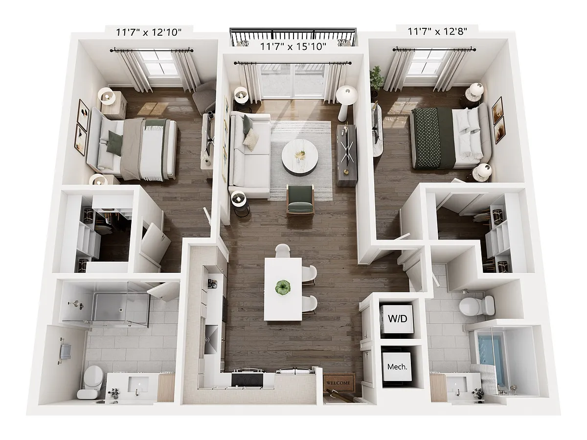 Floor plan B1