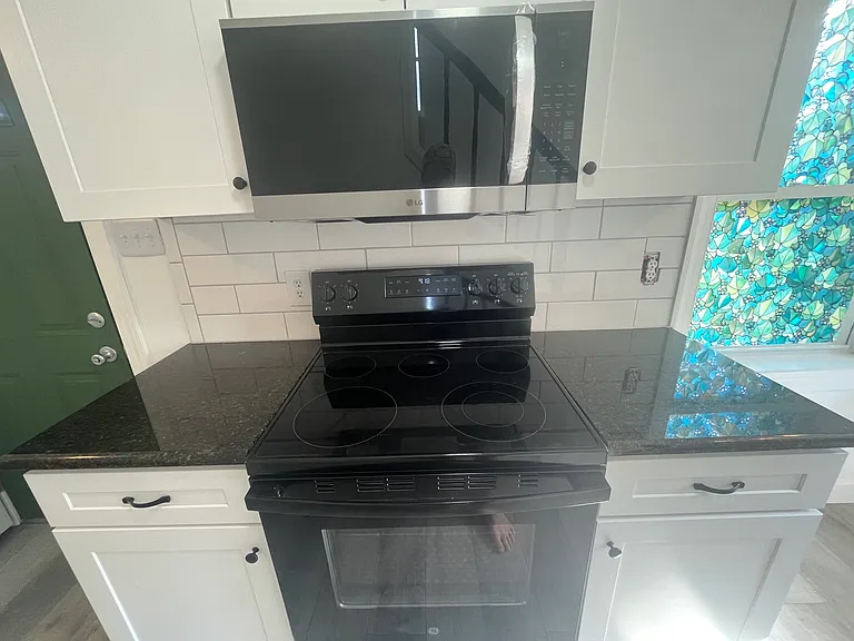 New Microwave & Stove