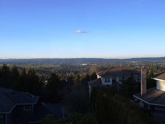 view from upstairs bedroom