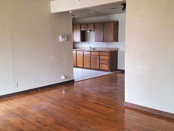 Living, dining, kitchen