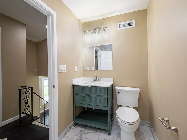 Updated hallway bathroom