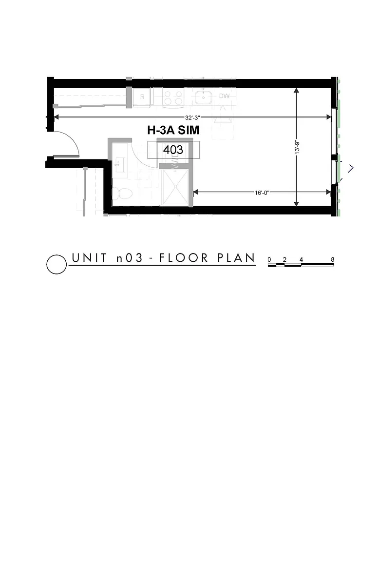 Floor plan Studio D3