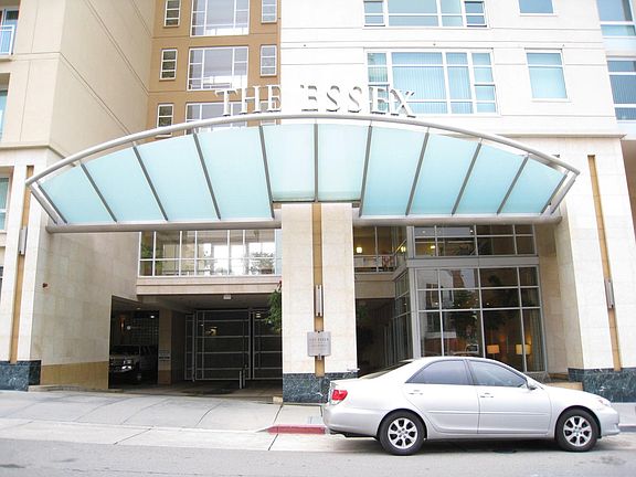 Front entrance of building