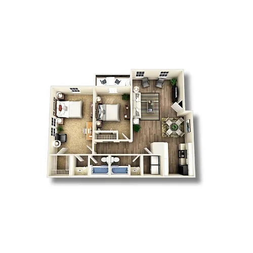 Floor plan 2C