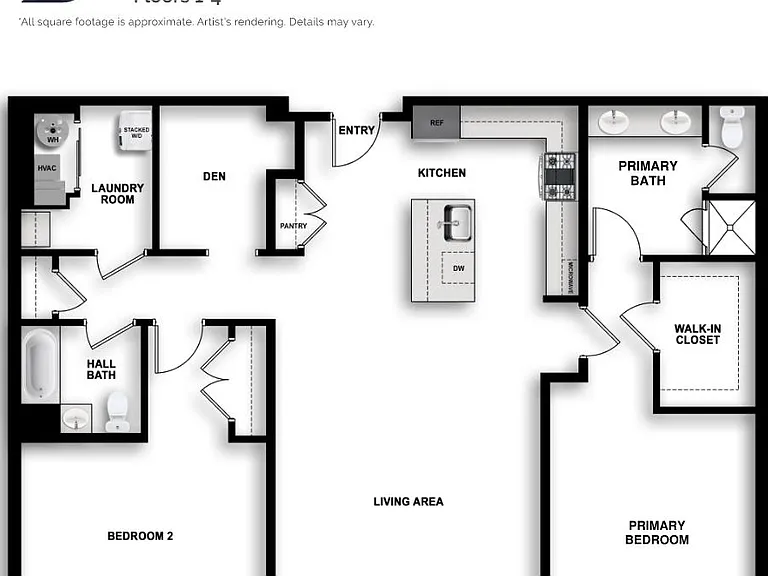 Explore the elegant layout of this modern apartment, featuring ample living space and premium amenities. Explore the elegant layout of this modern apartment, featuring ample living space and premium amenities.