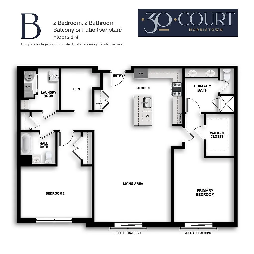 Floor plan B1
