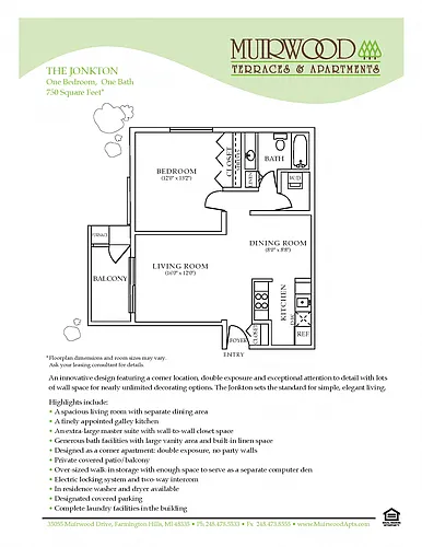 Floor plan The Jonkton