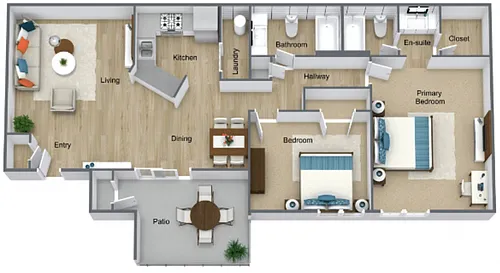 Floor plan B1