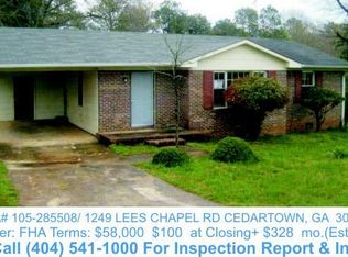 1249 Lees Chapel Rd, Cedartown, GA 30125