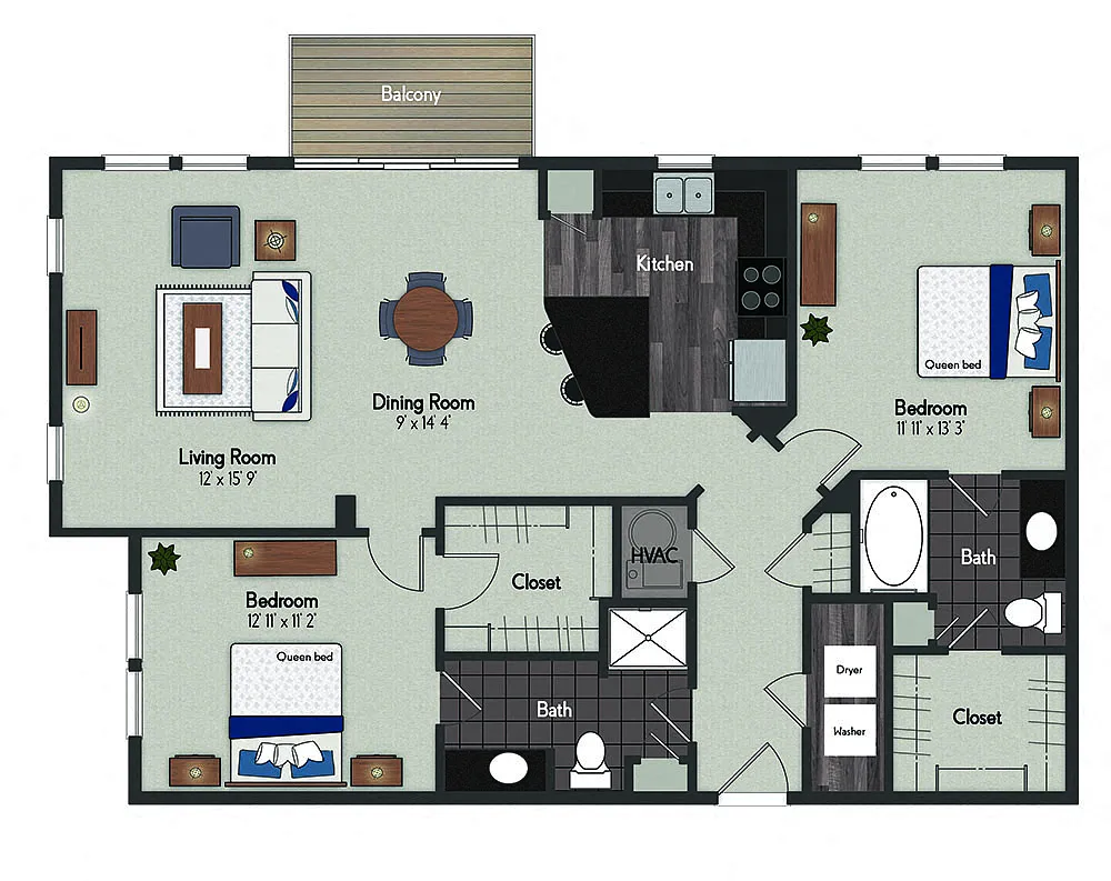 Floor plan Burlington