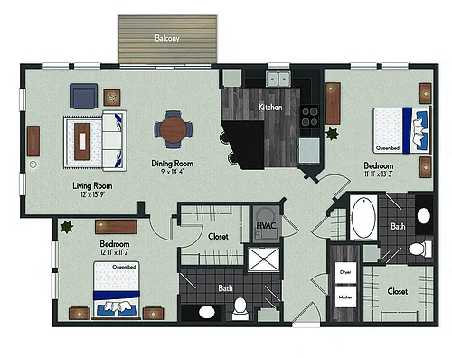 Floor plan Burlington