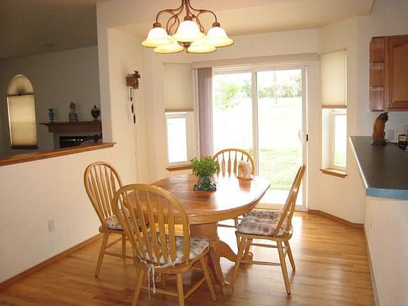 Dining area in kitchen