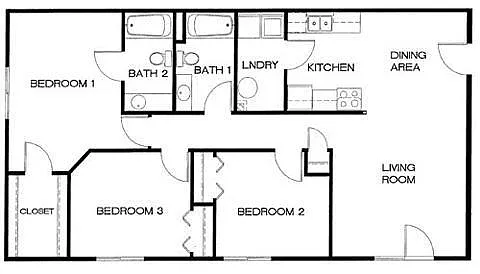 Floor plan The Rembrandt