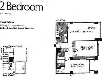 1177 California St APT 1207, San Francisco, CA, 94108