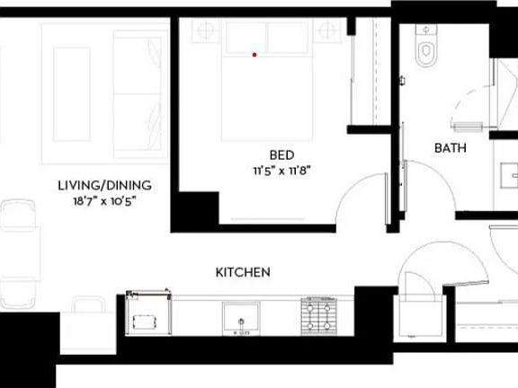4th image of 1250 S Indiana Ave #2301
