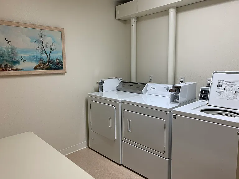 Laundry on each floor