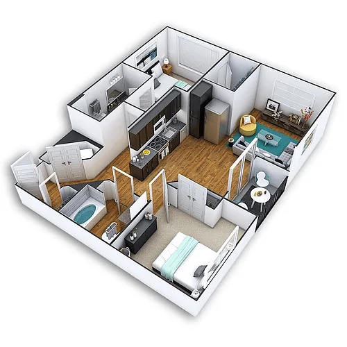 Floor plan Park Hill Platinum
