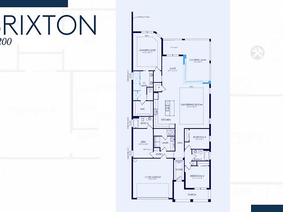 Brixton 05200 Floor Plan