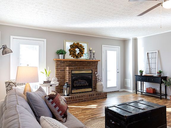 Living Room with Fireplace