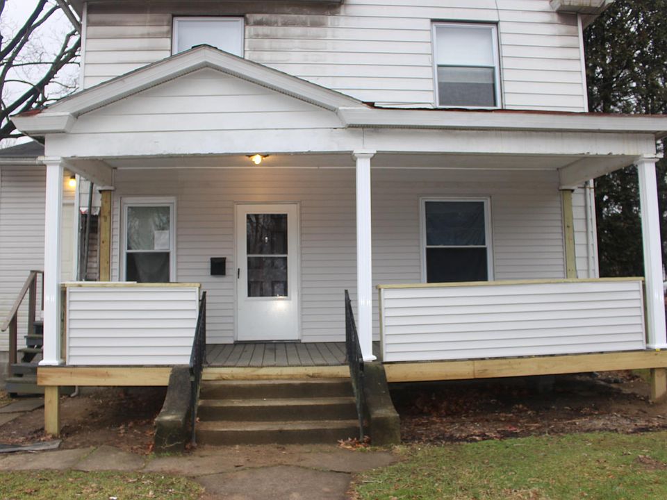 front of the house