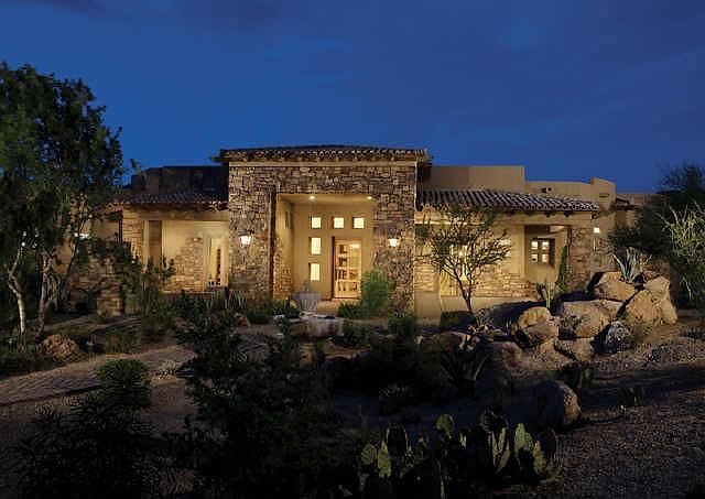 Night View of Property
