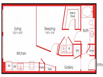 Floor plan L2B - Cobb