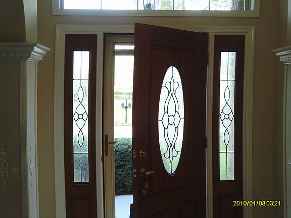 Front Door with 2 sidelights