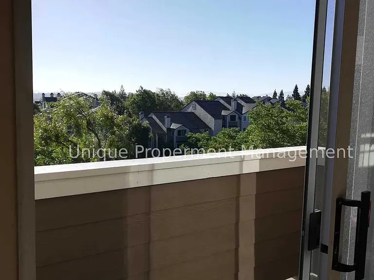 Master bedroom balcony